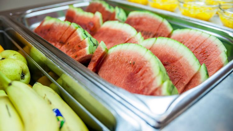 Melonenscheiben 