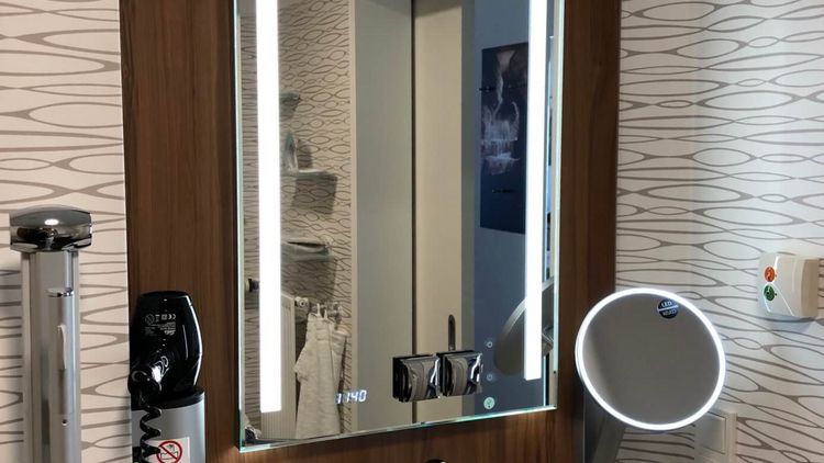 Bad im Wahlleistungszimmer in den Bosenberg Kliniken