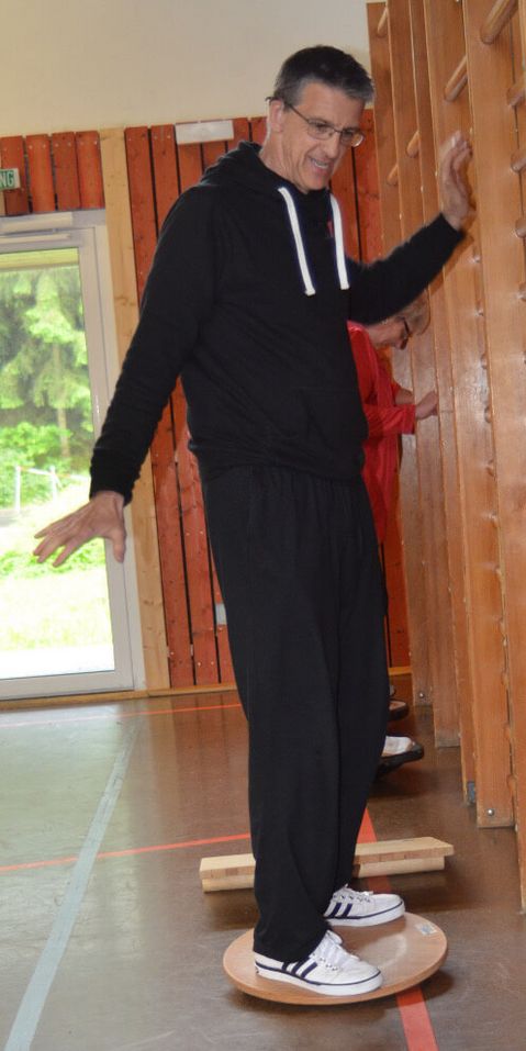 Gleichgewichtstraining in der Reha